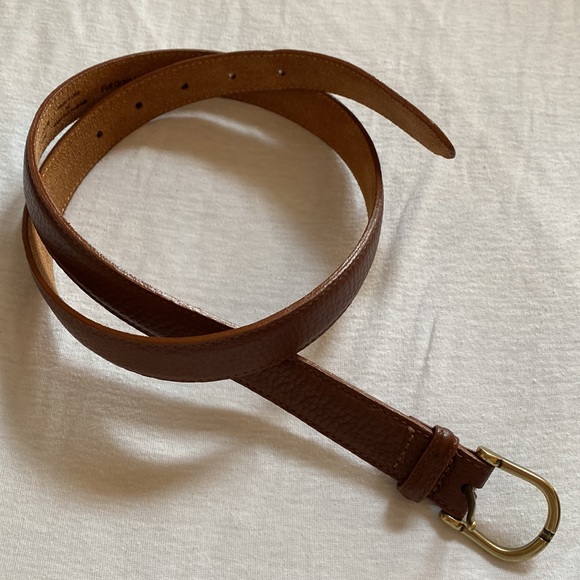 L.L. Bean leather belt